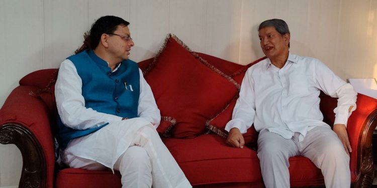 बड़ी खबर : धामी पंहुचे हरदा के पास ।