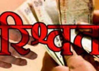 विजिलेंस की टीम ने राजस्व कर्मचारी को रिश्वत लेते हुए रंगे हाथ दबोच लिया।