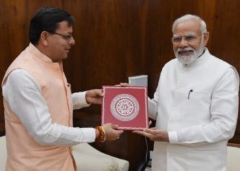 बड़ी खबर : दिल्ली दौरे पर गए सीएम धामी ने दिग्गज नेताओं से की राज्य के लिए यह मांग ।