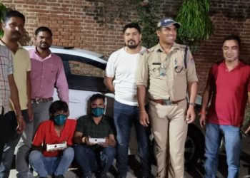 अपराध :  58 ग्राम स्मैक के साथ 2 स्मैक तस्कर गिरफ्तार।   