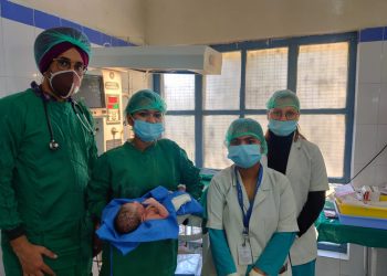 सामुदायिक स्वास्थ्य केन्द्र घंडियाल में पहली सफल सिजेरियन डिलीवरी। जच्चा-बच्चा स्वस्थ