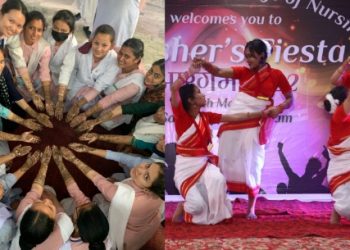 सुभारती विश्वविद्यालय के नर्सिंग छात्र-छात्राओं ने हर्षोल्लास से मनाया अंतरराष्ट्रीय नर्स दिवस