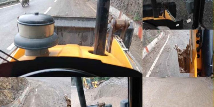 बड़ी खबर: भारी बारिश के चलते मसूरी मुख्य मार्ग पर मलबा आने से यातायात मार्ग बंद