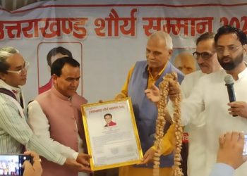 बड़ी खबर: उत्तराखंड शौर्य सम्मान पाने वाले पहले राजनेता बने डॉ0 धन सिंह रावत