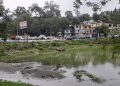 उदासीनता: भीमताल झील की वर्ष 1998 में हुई थी सफाई। झील को सफाई के लिए 24 साल से है इंतजार