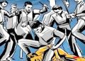 बड़ी खबर: हमलावरों के झुण्ड ने युवक को लाठी डंडों से पीटा। वीडियो वायरल