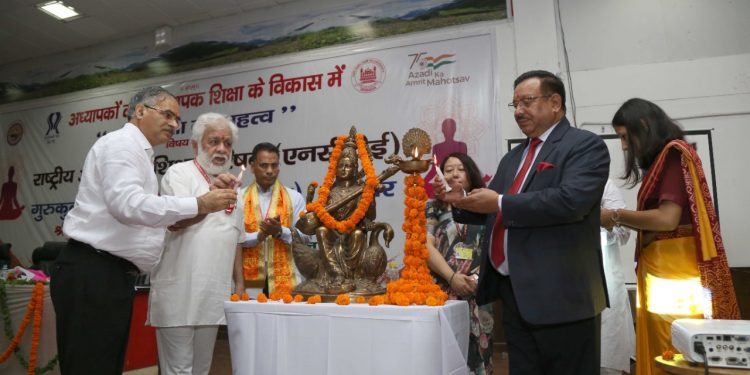 उत्तराखण्ड राज्य में राष्ट्रीय शिक्षक शिक्षा परिषद का पहला राष्ट्रीय सम्मेलन