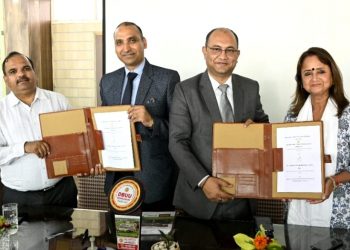 देवभूमि उत्तराखंड यूनिवर्सिटी और टीजीआई के बीच एमओयू पर हस्ताक्षर