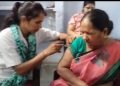 देशभर में एक बार फिर बढ़ते कोरोना के प्रभाव को देखते हुए टीकाकरण अभियान जारी।