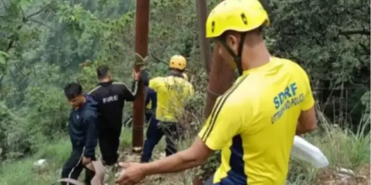 यहां दो दिन पहले लापता हुआ युवक। खाई में मिला शव