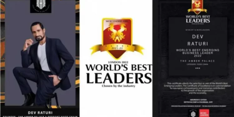 गुड न्यूज : बेस्ट बिजनेस लीडर अवार्ड से सम्मानित हुए उत्तराखंड के देव रतूड़ी