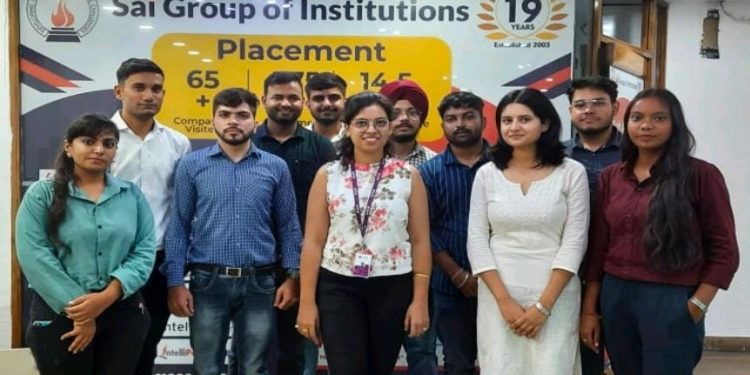 उपलब्धि: साई ग्रुप ऑफ़ इंस्टिट्यूट बी.बी.ए, बी.कॉम और एग्रीकल्चर के 70 फ़ीसदी छात्रों का बायजूस में प्लेसमेंट।