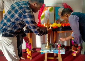 राजकीय महाविद्यालय नैखरी में महात्मा गांधी और लाल बहादुर शास्त्री की जयंती का किया आयोजन