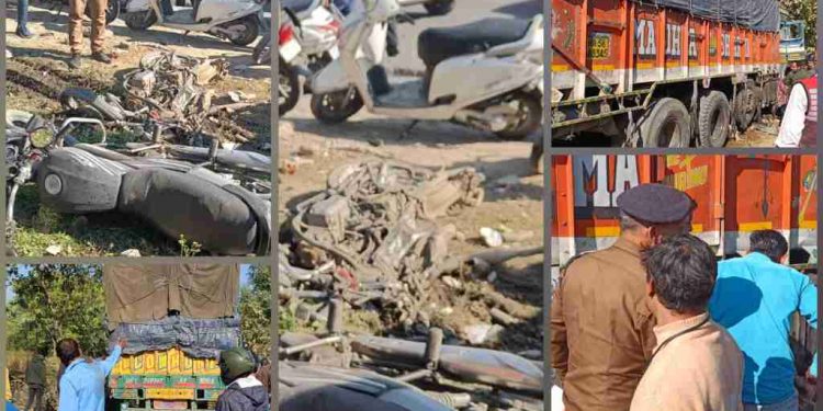 बड़ी खबर: देहरादून में दर्दनाक हादसा। बेकाबू ट्रक ने कई बाइक सवारों को कुचला