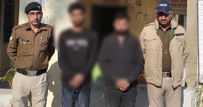 क्राइम: यहां कार को टक्कर मार कर पीड़ित को बोनट पर बांधकर दूर फेंककर फरार हुए बदमाश।