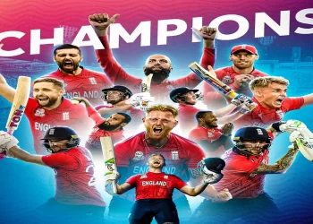 क्रिकेट: टी 20 वर्ल्ड कप 2022 का विजेता बना इंग्लैंड।पाकिस्तान को 5 विकेट से रौंदा।