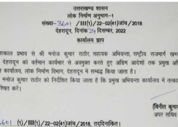 बिग ब्रेकिंग: भोपालपानी पुल मामले में इन दो अधिशासी अभियंता पर गिरी गाज! आदेश जारी..