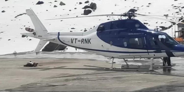 दुखद: केदारनाथ में हेलीकॉप्टर की चपेट में आने से वित नियंत्रक की मौत..