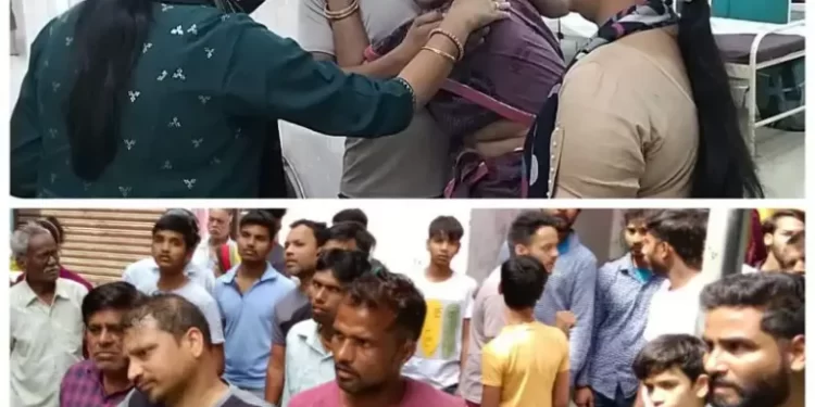 हादसा: यहां सिलेंडर फटने से लगी भीषण आग! 3 लोग झुलसे..