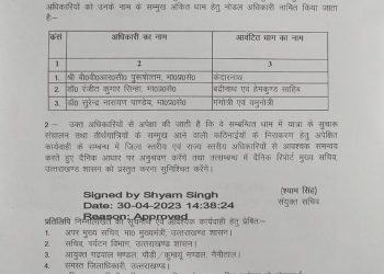 बड़ी खबर: इन 3 IAS अधिकारियों को मिली बड़ी जिम्मेदारी..