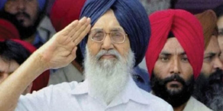 दुखद: पंजाब के पूर्व मुख्यमंत्री प्रकाश सिंह बादल का निधन..