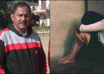 अस्पताल से निकलते ही पुलिस की हिरासत में। योन उत्पीड़न का आरोपी क्रिकेट कोच नरेंद्र शाह।