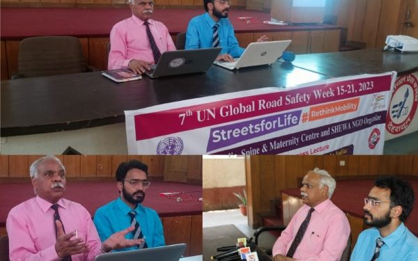 बड़ी खबर: बढ़ती हुई सड़क दुर्घटना में मोबाइल और भी घातक। डाo बी.के.एस संजय..