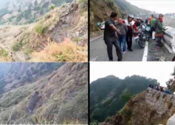 दुखद: यहां फोटो खींचना युवक को पड़ा भारी। बाइक समेत गहरी खाई में गिरा..मौत