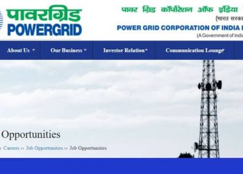 JOB UPDATE: पावर ग्रिड कॉर्पोरेशन ऑफ इंडिया लिमिटेड में निकली भर्तियां। लिंक से ऑनलाइन आवेदन करें