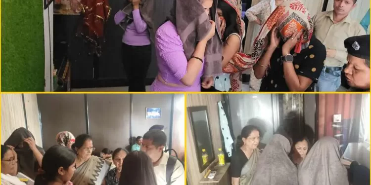 भंडाफोड़: राजधानी में यहां चल रहा था स्पा सेंटर की आड़ में देह व्यापार। 13 लड़कियां गिरफ्तार..