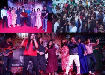 बड़ी खबर: साईं ग्रुप ऑफ़ इंस्टीट्यूशंस के 20 वर्ष पूर्ण होने के उपलक्ष में उड़ान फेस्ट में रंगारंग कार्यक्रम का आयोजन..