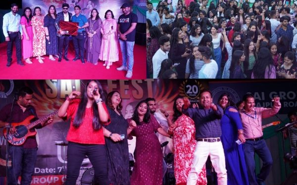बड़ी खबर: साईं ग्रुप ऑफ़ इंस्टीट्यूशंस के 20 वर्ष पूर्ण होने के उपलक्ष में उड़ान फेस्ट में रंगारंग कार्यक्रम का आयोजन..