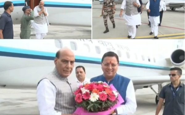 बड़ी खबर : जॉलीग्रांट एयरपोर्ट पहुंचे रक्षा मंत्री राजनाथ सिंह का एयरपोर्ट पर किया स्वागत..