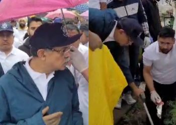 बड़ी खबर: हाईकोर्ट चीफ़ जस्टिस और उनकी टीम सफाई अभियान के लिए उतरी सड़कों पर..