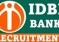 JOB UPDATE: IDBI बैंक में निकली 1000 से अधिक पदों पर भर्तियां। ऐसे करें आवेदन