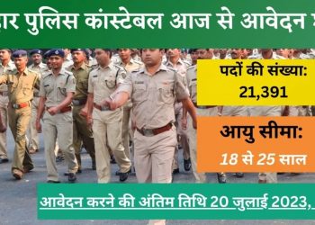 FRESH JOB’S: यहां निकली पुलिस कांस्टेबल के पदों पर भर्तियां। पढ़े डिटेल्स..