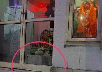 चोरी : सावन माह की पहली रात को शिव मंदिर में चोरों ने किया हाथ साफ, शिव भक्तों में रोष..