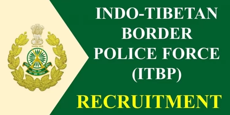 JOB’S UPDATE: 10 वी पास के लिए ITBP में सुनहरा मौका। जल्द करें आवेदन