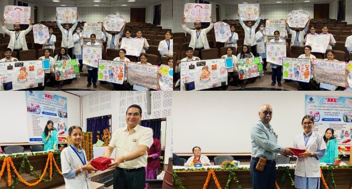 बड़ी खबर: अन्तर्राष्ट्रीय आईवीएफ दिवस पर पोस्टर प्रतियोगिता में जान्ह्वी अव्वल स्लोगन में गौरांगी ने मारी बाजी