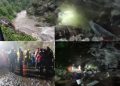 आपदा: यहां पहाड़ी से मलबा गिरने से दो दुकानें ढह गईं, 13 लापता, खोजबीन जारी..