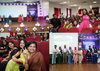 बड़ी खबर: एसजीआरआर काॅलेज ऑफ नर्सिंग में जूनियर्स ने सीनियर्स को दिया फेयरवेल