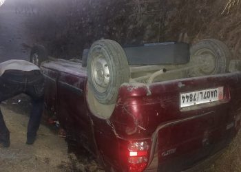 हादसा: उत्तराखंड में यहां एक कार हुई दुर्घटनाग्रस्त, 4 लोग घायल।