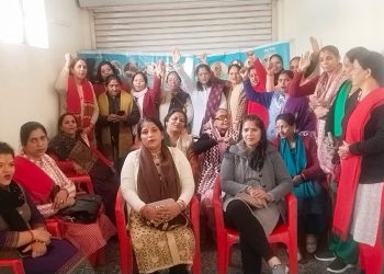 राष्ट्रवादी रीजनल पार्टी ने महिलाओं को सौंपे दायित्व।