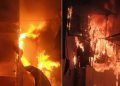 हादसा : उत्तराखंड में यहां एक रेस्टोरेंट में लगी भीषण आग, सामान जल कर हुआ खाक, देखें वीडियो।
