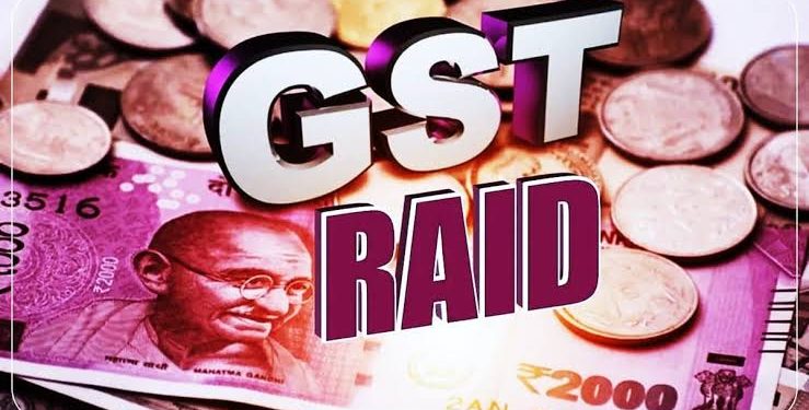 राज्य कर विभाग की बड़ी कार्यवाही, छापेमारी में पकड़ी 12 करोड़ की जीएसटी चोरी
