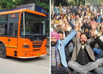 नए साल के पहले दिन बस चालकों की हड़ताल ने किया यात्रियों को परेशान, जानिए क्या है हड़ताल की वजह