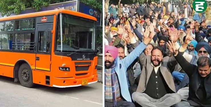नए साल के पहले दिन बस चालकों की हड़ताल ने किया यात्रियों को परेशान, जानिए क्या है हड़ताल की वजह