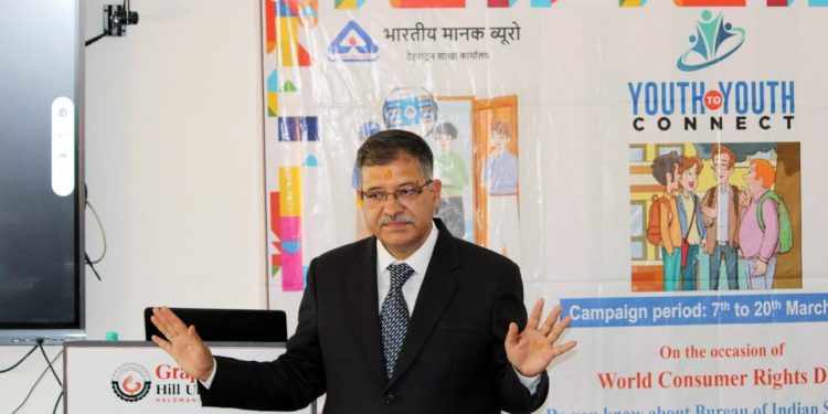 बड़ी खबर: ग्राफिक ऐरा हिल युनिवर्सिटी हल्द्वानी में BIS ने यूथ टू यूथ प्रोग्राम का आयोजन किया 