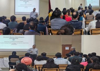 बड़ी खबर: SRHU में इंटेलैक्चुअल प्रोपर्टी राइट पर कार्यशाला आयोजित