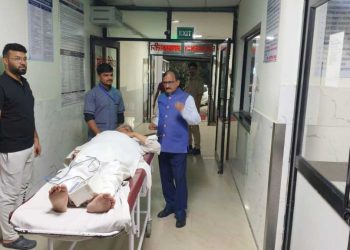 बिग ब्रेकिंग: राज्यसभा सांसद दुष्यंत गौतम सड़क हादसे में घायल, रीढ़ की हड्डी में लगी चोट..